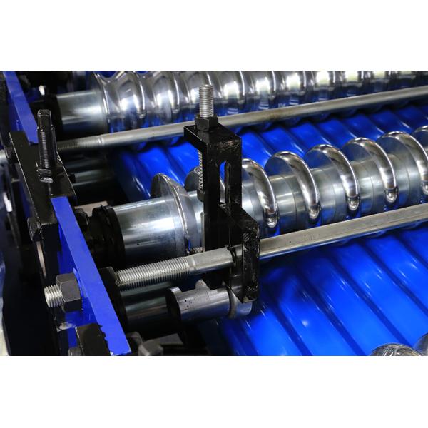 8 Tons Corrugated Panel Roll Forming Machine With Taiwan Quality