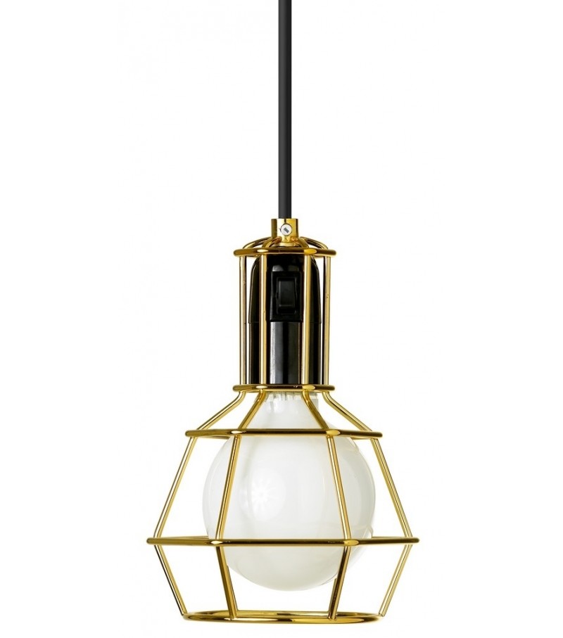 Buy Industrial Metal Cage Pendant Light Suspension Work Lamp For Living Room / Kitchen at wholesale prices