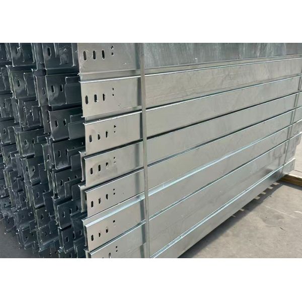 50mm Cable Tray Trough Hot Dipped Galvanized Fire Resistance