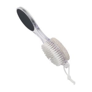 Multi - Functional Foot Calluses Remover 4 In 1 Plastic Foot File Brush