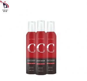 China Anti Frizz Foam Hair Wax Spray Moisturizing Styling Foam Hair Wax Spray Men Women Hair Wax Products Private Label Custom on sale
