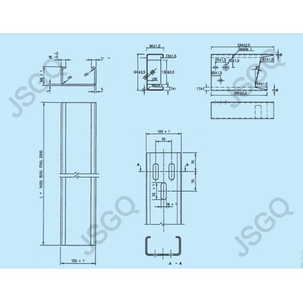 Different Hole Vision Chile Standard Q235B Highway Metal Guardrails