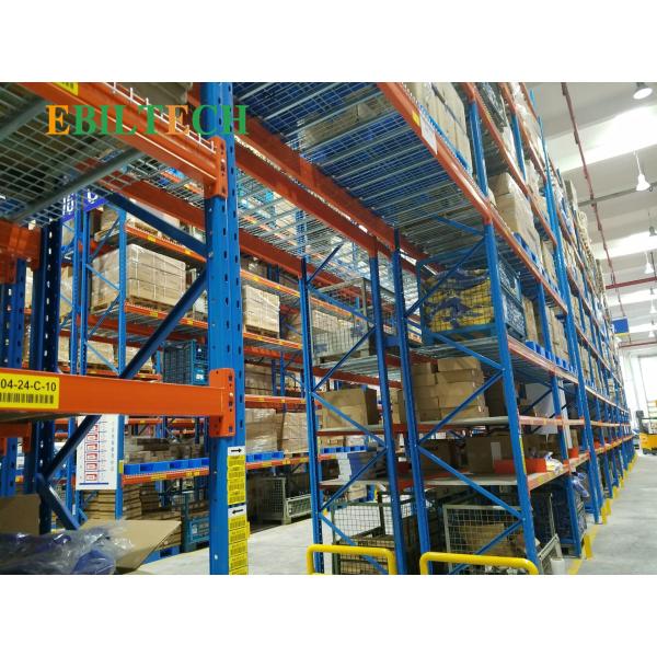 500 -3000kgs Carton Flow Rack Pick Systems , Blue / Orange Carton Flow Rollers