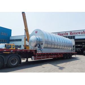5 Ton Diesel Mobile Pyrolysis Plant Energy Saving Batch Type