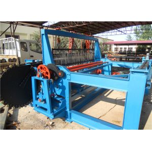 Quality Hydraulic Power Supply Crimped Wire Mesh Making Machine Without Selvage for sale