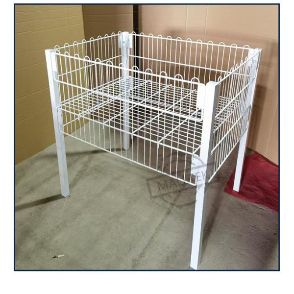 Custom Promotion cage Capacity Stackable Wire Baskets