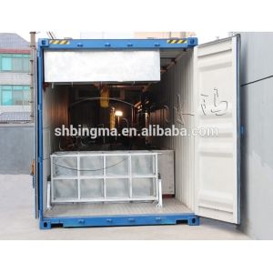 2000 KG TECUMSEH Compressor 15 Ton Container Block Ice Machine with Mobile Plant