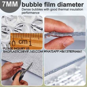 Double Bubble Reflective Insulation Roll Skylight Cover To Block UV Sun Heat