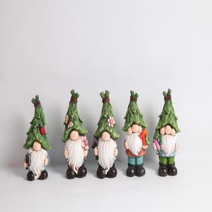Quality Fade Resistant Polyresin Garden Ornaments Lightweight Gnome Resin Home Decor for sale
