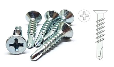Hex Drill Screw Stainless Steel Metal Hex Flange Truss Pan Hex Head Self Drilling Roof Screw With Rubber Washer
