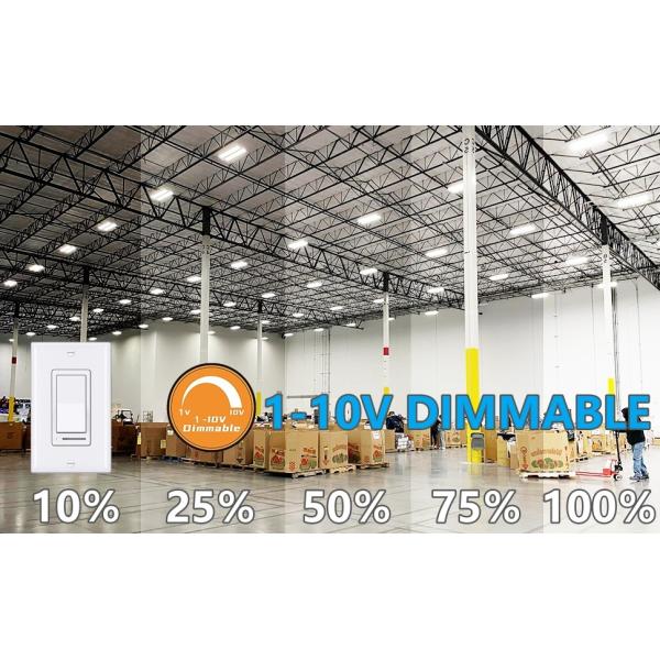 Warehouse Dimmable LED High Bay Lighting 400W Suspended Installation