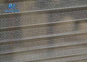 Quality Grey Retractable Insect Screen , Window / Door Use Concertina Fly Screens for sale