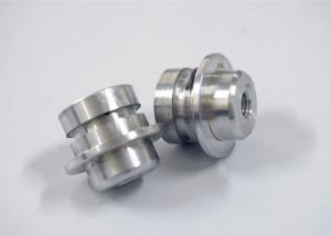 Quality CNC Small Metal Machined Parts Aluminum Turning Components Silver Customized Size for sale