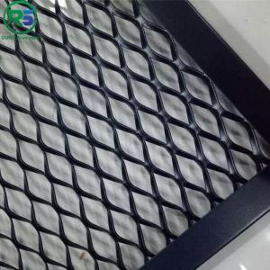China Flattened Aluminum Expanded Metal Sheet Decorative Aluminum Mesh 2.4m Width on sale