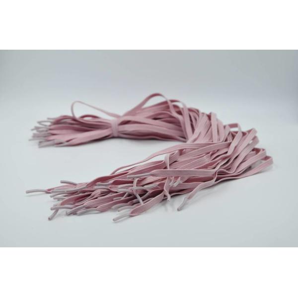 Respiratory Mask Adjustable Elastic Strap For Adult Pink Light Weight