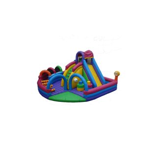 Quality Children Fun Park Inflatable Giraffe Animals Slide For Rentals for sale