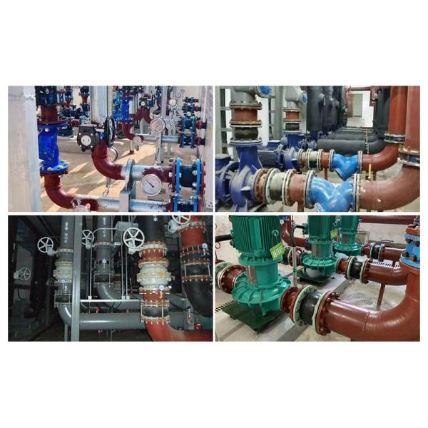 Hot Galvanized ASME Corrosion Resistant Design DN200 Pressure Ring Plumbing Material Flanged Twin Sphere Rubber Expansion Joint