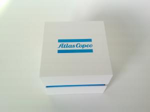 Quality Custom Square Rigid Gift Boxes With Lid, Promotional Electronics Packaging Box With Sponge Tray for sale