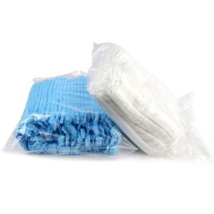 Quality Dustproof Place 30g Disposable Bouffant Surgical Caps for sale
