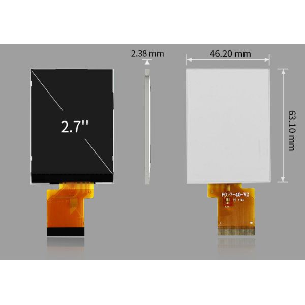 Polcd 2.7 inch tft lcd 960*240 Resolution LCD Screen ILI8961 RGB 18 BIT Interface Display Module