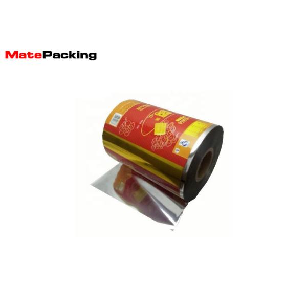 Buy Sachet Packaging Roll Food Film Wrap , Plastic Film Packaging Wrapping Film at wholesale prices