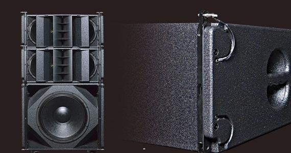 Three Way Dual 10 Inch Pro Audio 1000W Line Array Speaker For Event