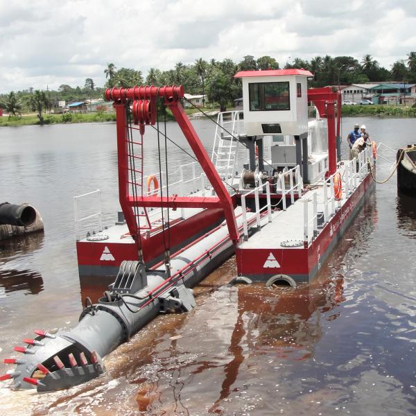 Portable Small Sand Dredger For Shallow River Cleaning