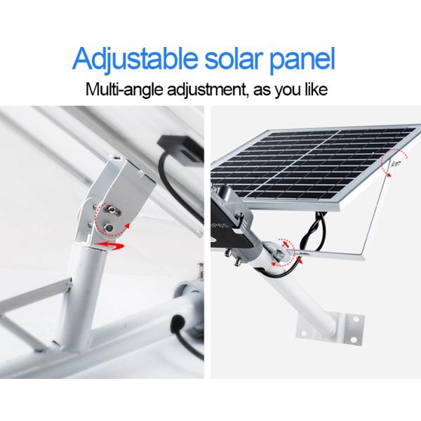 100w Solar LED Street Lights Outdoor High Lumen Popular Design Easy Install