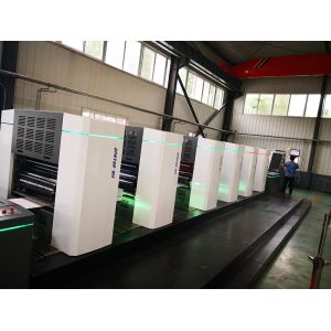 Quality Commercial Latest 6 Colour Offset Printing Machine For Cosmetic Box OPT1100-FLEXO for sale