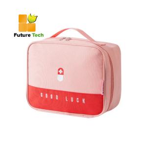 Quality Small 420D Polyester Portable Outdoor First Aid Kit For Medicine Cosmetic Organizer for sale