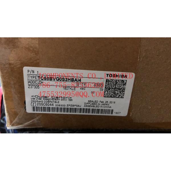 TC58BVG0S3HBAI4 KIOXIA NAND Flash Parallel 3.3V 1G-bit 128M x 8 63-Pin FBGA