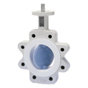 Quality Neotecha NeoSeal Lined Butterfly Valve with Manual Actuator Butterfly Valve for sale