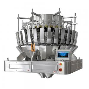 Quality M/P 0.5L / 0.8L Blending Multihead Weigher Machine 32 Head For Raisin Dried Kiwi Dried Strawberry for sale