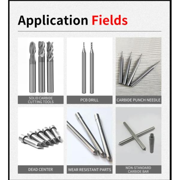 Different Size carbide rods High Hardness Factory price tungsten carbide rods