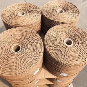 China No Joints Cable Filling Paper Thread , 1-20mm Cable Filling Paper Rope on sale