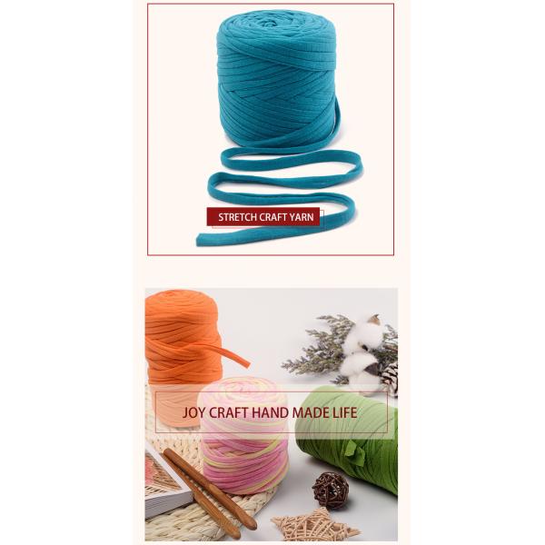 professional fancy free samples tshirt yarn crochet hand knitting yarn