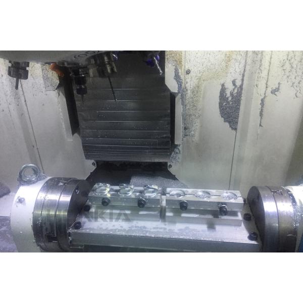 Anodizing Silver CNC Precision Machined Components , Aluminium Turned Parts ODM