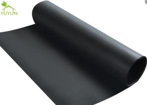 Quality LLDPE Impervious Geotextile Membrane , Black Pond Liner For Sea Cucumber Pool for sale