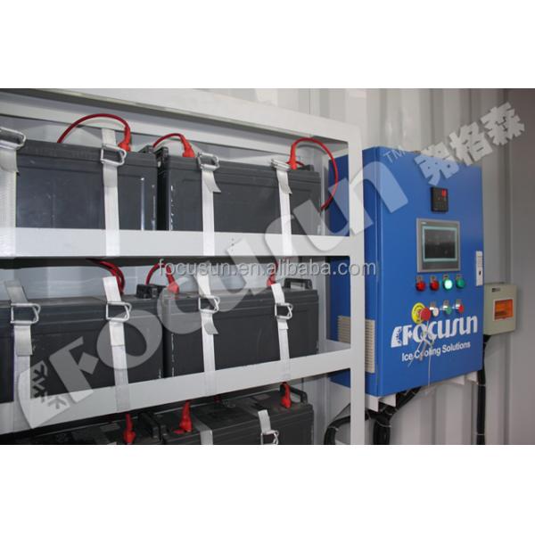 Garment Shops Solar Cold Storage with 20KVA Generador and Durable Design