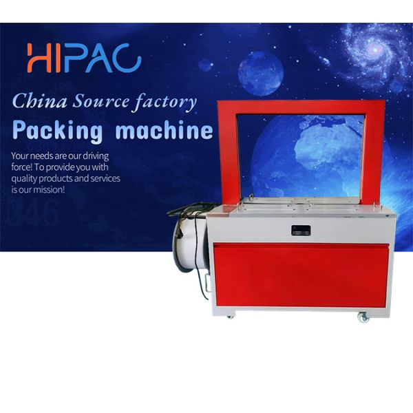 Fully Automatic PP Tape Binding Machine for Carton Sealing Packaging Unmanned Production Line with Belt Type Packaging