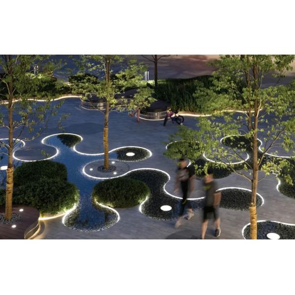 IP68 Underwater Neon Flex 24V TPU Materials Flexible Led Strip For Swimming Pool Use