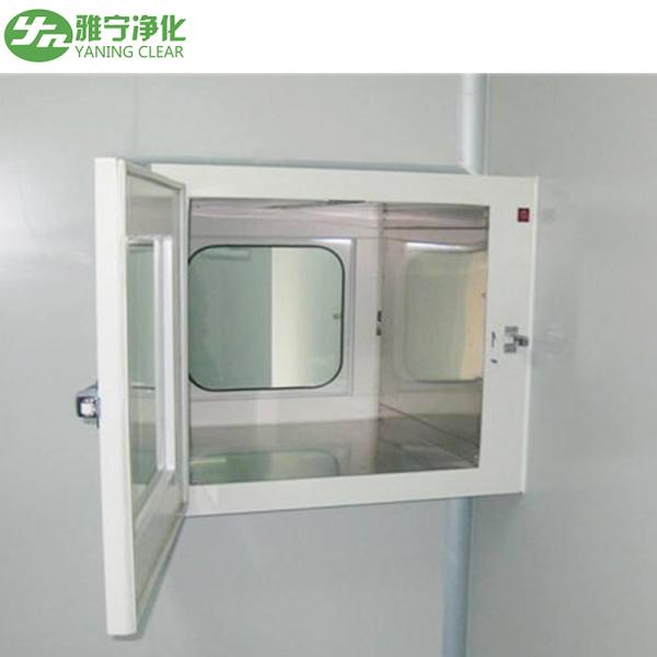 Coated Roll Steel Frame Cleanroom Pass Box For Precision Electronics Industry