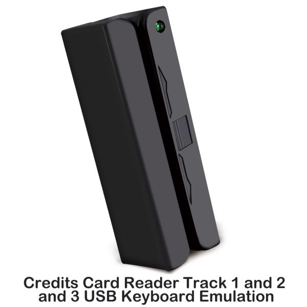 Single Direction Magnetic Card Reader Built - In Buzzer With Two LED Lamp