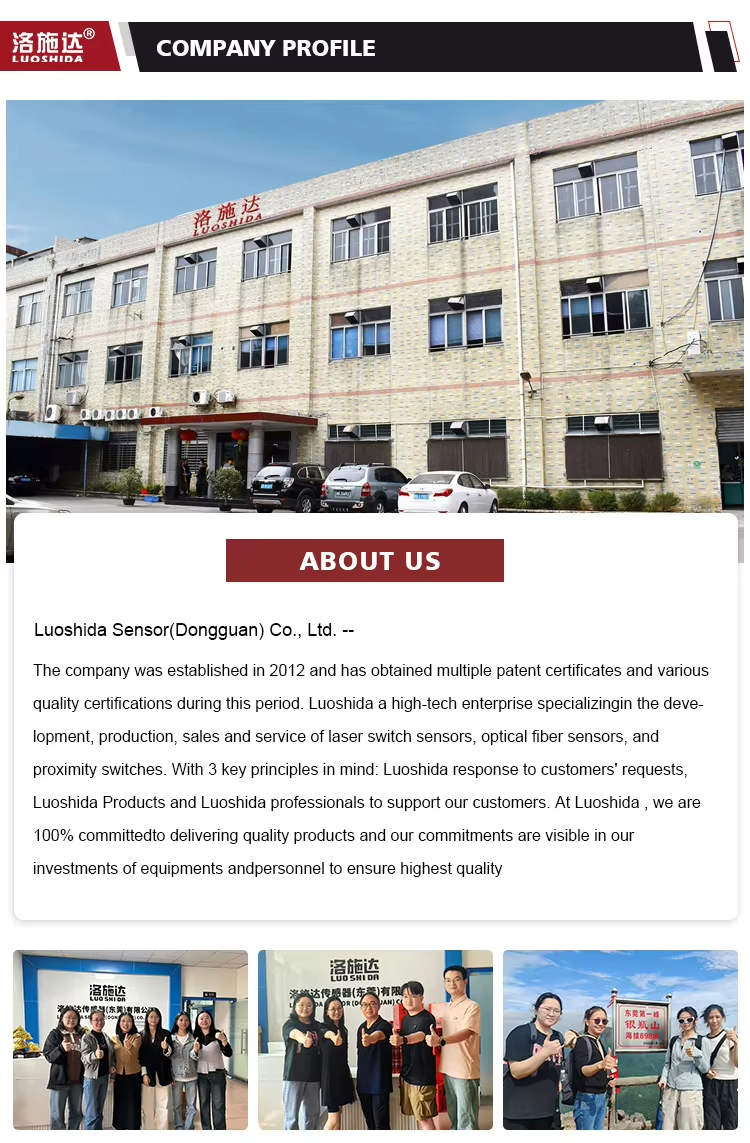 100%New 100%Original Matrix Fiber Optic Sensor Diffuse Reflection Series High Precision Detect Tiny Object Optical Fiber Sensor