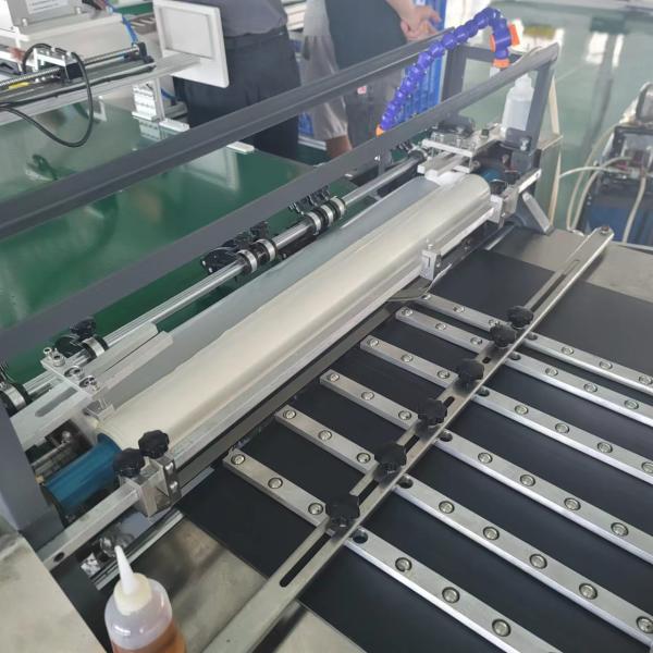 High Speed Automatical Paper Gluing Machine With Feeder For Rigid Box Production Automatic Box Gluing Machine