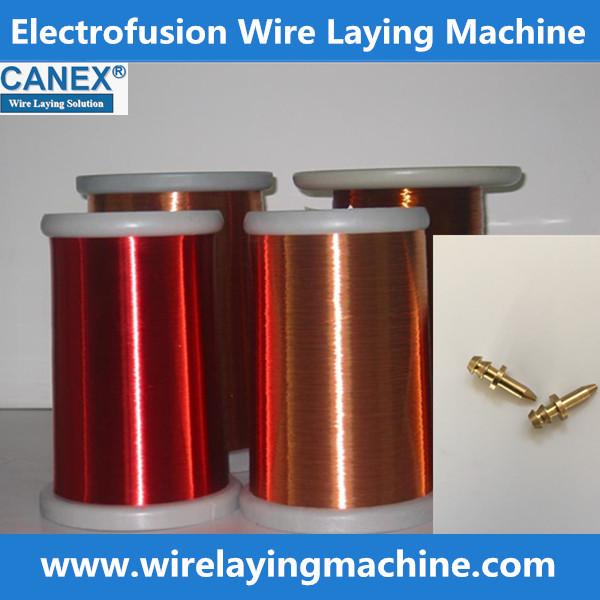 electro fusion fittings production equipment -electrofusion winding machine