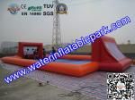 Large Inflatable Sport Games , Inflatable Football Playground Game Rental