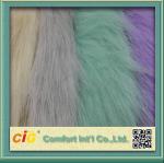 83% Acrylic 17% Polyester High Pile Faux Fur Fabric For Garment And Funiture