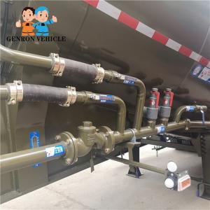 China China 3 Axle 45 Cubic Meters Bottom Loading Dry Powder Cement Bulk Tanker Trailer export to Tanzania, Zambia, Nigeria on sale