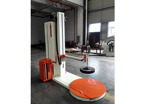 Top Plate Load 2000kg Stretch Film Wrapping Machine For Forklift